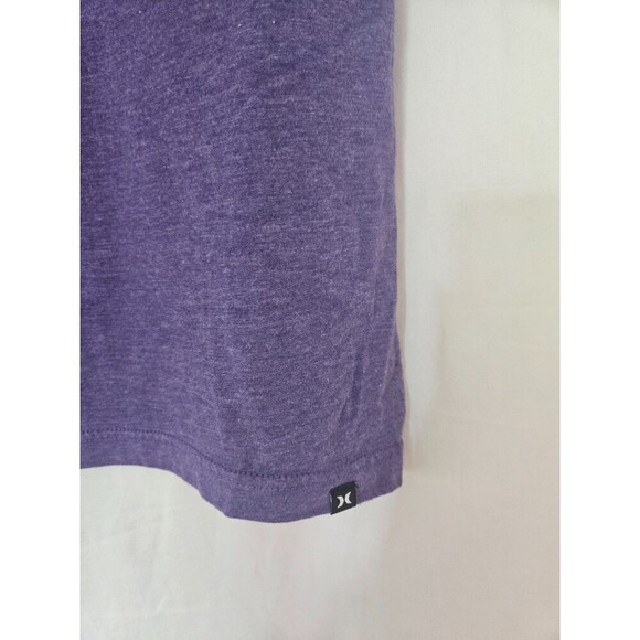 Hurley Logo Purple Mens T Shirt Size XL - Picture 2 of 6